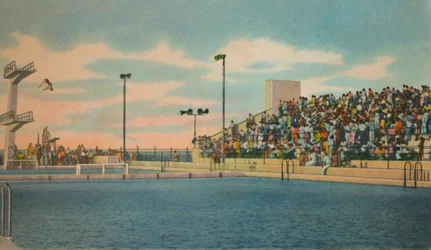 Piscina municipale, Barranquilla, c1940