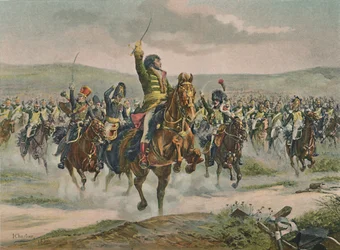 Murat guida la cavalleria a Jena, 14 ottobre 1806