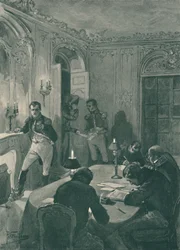 Napoleone che detta ai suoi segretari, 1896