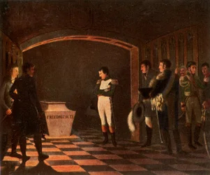 Napoleone I alla tomba di Federico il Grande, 27 ottobre 1806, 1936