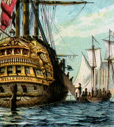 Napoleone sul Bellerophon, 1815 c1850s