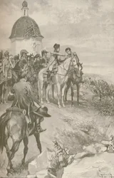 Napoleone e il suo staff ad Austerlitz, 1896