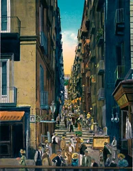 Napoli - Gradoni di Chiaia, c1900