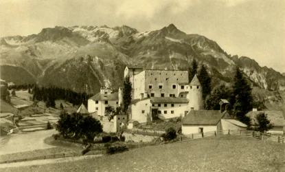 Castello di Naudersberg, Nauders, Austria, c1935