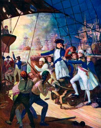 Nelson alla Battaglia del Nilo