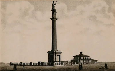 La Colonna di Nelson, c1880