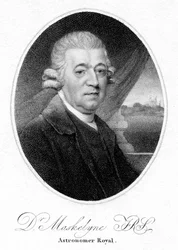 Nevil Maskelyne, astronomo inglese, 1804