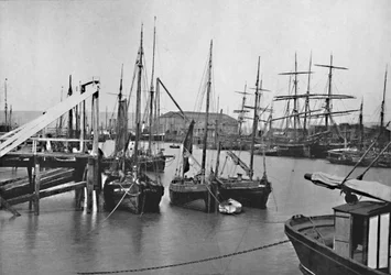 Newhaven - Nel porto, 1895