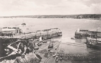 Porto di Newquay, Newquay, Cornovaglia, 1908