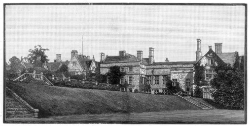 Abbazia di Newstead, Nottinghamshire, 1888