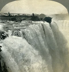 Niagara! Meraviglia di questo mondo occidentale... Cascate del Niagara. N.Y., USA, 1897