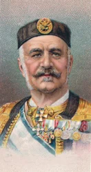 Nicola I 1841-1921, re del Montenegro, 1917