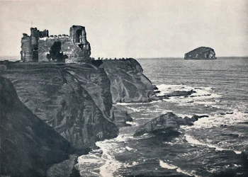 North Berwick - Castello di Tantallon e Bass Rock, 1895