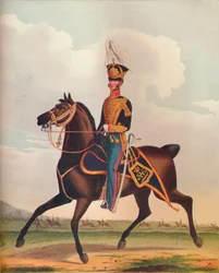 Ufficiale della Royal Artillery Horse Brigade, c1833, 1914