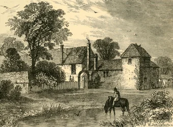 Vecchia Chalk Farm nel 1730, c1876