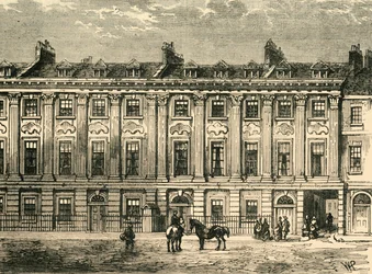 Vecchie Case in Great Queen Street, Lato Sud
