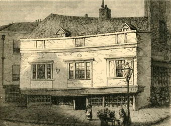Vecchie case in Tothill Street, Westminster, 1881