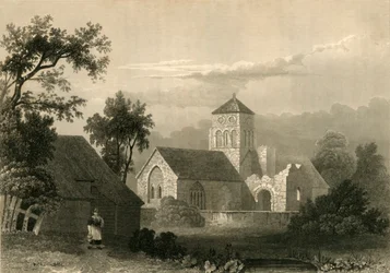 Chiesa di Old Shoreham, 1835