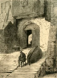 Vecchie scale di Whitehall, c1878