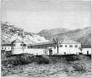 Vecchio palazzo, Cettigne, Repubblica del Montenegro, 1900