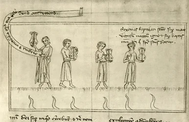Olifanti e crots, Scriptum super apocalypsim, dalla fine del XIV secolo