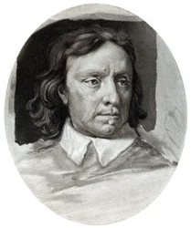 Oliver Cromwell, 1599-1658, comandante militare e politico inglese, 1657, 1899.
