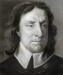 Oliver Cromwell, 1599-1658, comandante militare e politico inglese, 1657, 1899.