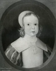 Oliver Cromwell a due anni, 1601, 1899