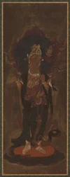 Uno dei dodici deva: Emma-ten Yama o Suyama-deva, fine XV-inizio XVI secolo