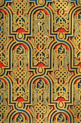 Ornamenti sui pannelli, Sala degli Ambasciatori, 1907