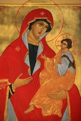 Icona ortodossa: Maria e Gesù, Parigi, Francia