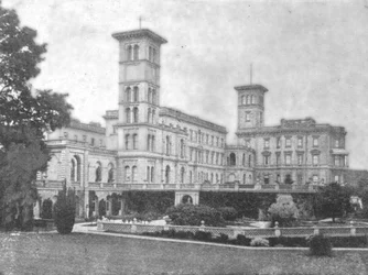Osborne House al tempo di Victoria, 1901