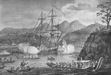 Otaheite Ceduta al Capitano Wallis, 1773, 1904