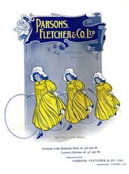 Le nostre tre piccole cameriere - Pubblicità di Parsons, Fletcher & Co. Ltd