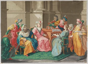 Sopraporta, 1825-1826