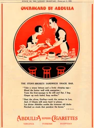 Sentito da Abdulla - Il bar dei panini Stony Brokes, 1933