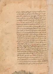 Pagina di calligrafia da un Kalila wa Dimna, XVIII secolo