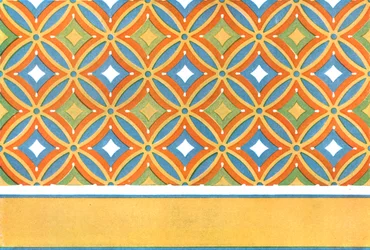 Soffitto dipinto nella tomba di Amenemhet a Tebe, Egitto