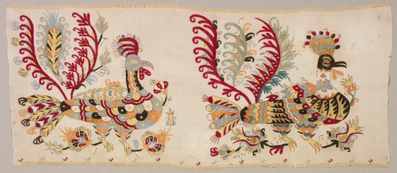 Pannello, probabilmente da una gonna, 1800s