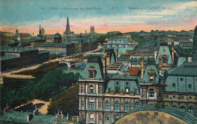 Panorama dei Ponti Otto, Parigi, c1920