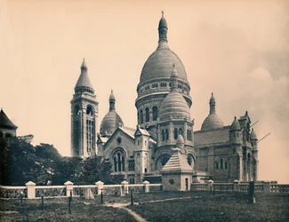 Parigi. La Basilica del Sacro Cuore, c1910