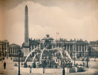 Parigi. - La Place De La Concorde. - LL, c1910