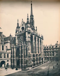 Parigi - La Sainte Chapelle, c1910