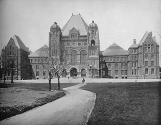 Edifici del Parlamento, Toronto, Canada, c1897