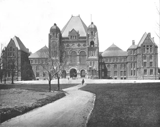 Edifici del Parlamento, Toronto, Canada, c1900