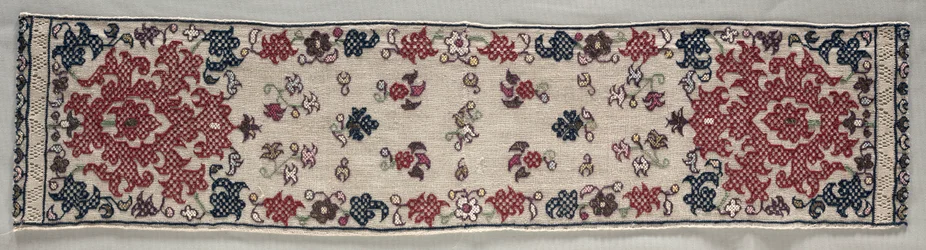 Parte di un berretto Benika, 1700s