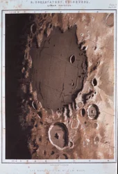 Parte della superficie lunare, 1857