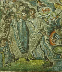Passaggio del Mar Rosso, bizantino, originale dei primi del XX secolo datato V secolo