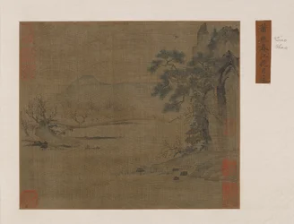 Padiglione sul fiume di primavera, dinastia Ming o Qing