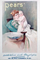 Pubblicità del sapone Pears, 1900